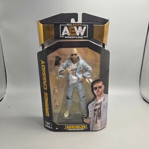AEW Unrivaled Series 8 Orange Cassidy Action Figure #67 Jazwares Wrestling Toy